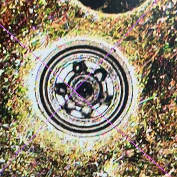 影像测量仪下的精密激光焊点